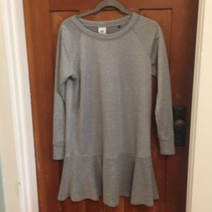 Cabi grey sweatshirt dress